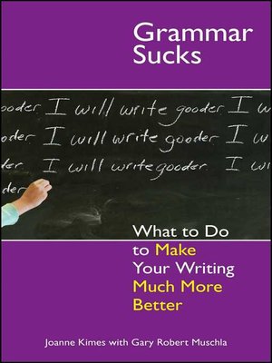 cover image of Grammar Sucks